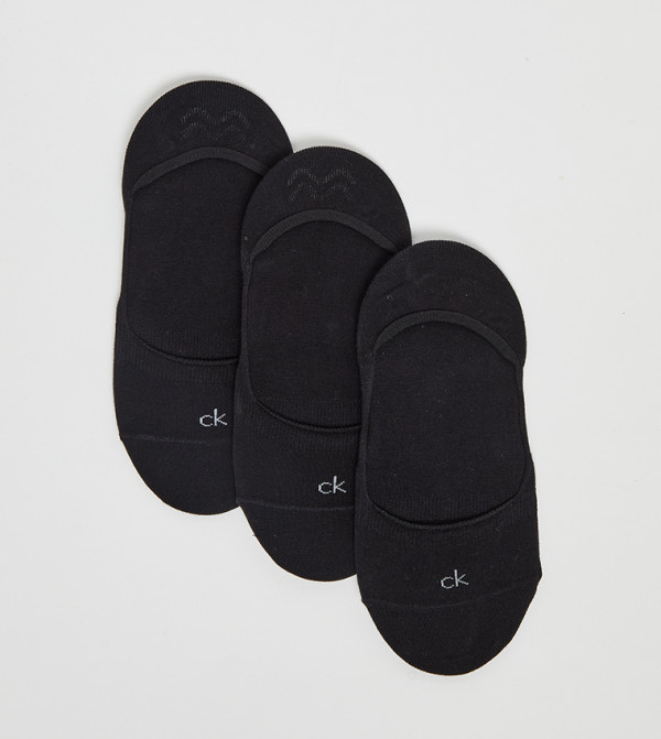 Calvin Klein  Accessories - BLACK No Show Socks