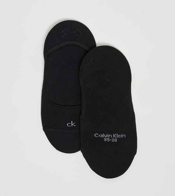 Calvin Klein  Accessories - BLACK No Show Socks