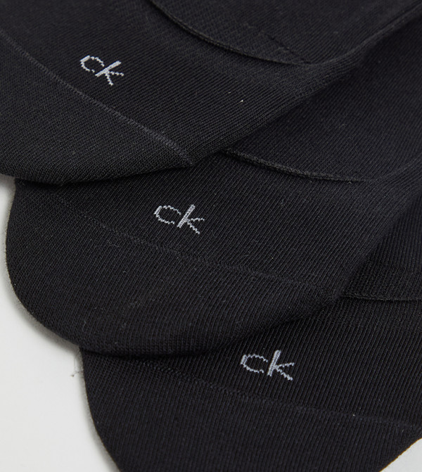 Calvin Klein  Accessories - BLACK No Show Socks