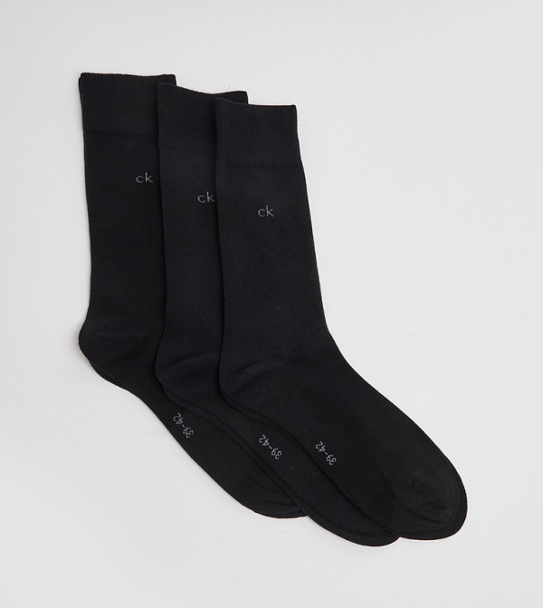 Calvin Klein  Calf Length Socks - Black Calf Length Socks