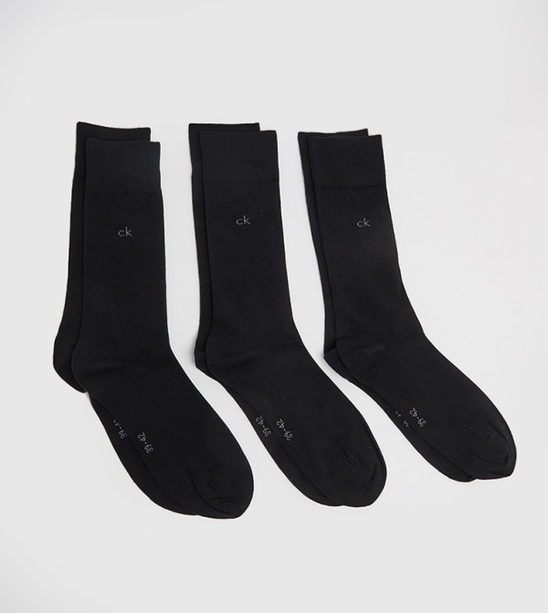 Calvin Klein  Calf Length Socks - Black Calf Length Socks