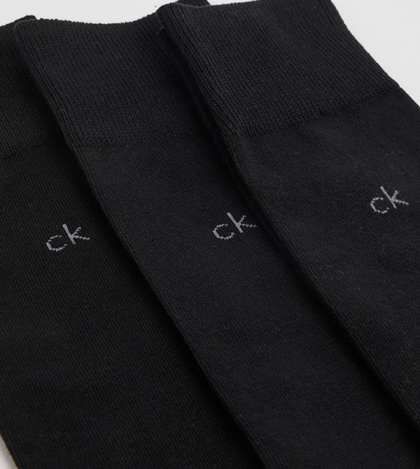 Calvin Klein  Calf Length Socks - Black Calf Length Socks