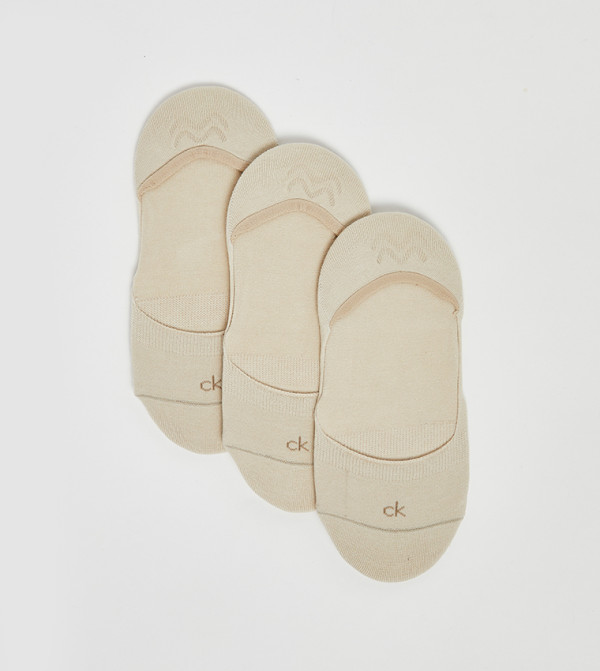 Calvin Klein  Accessories - Beige No Show Socks
