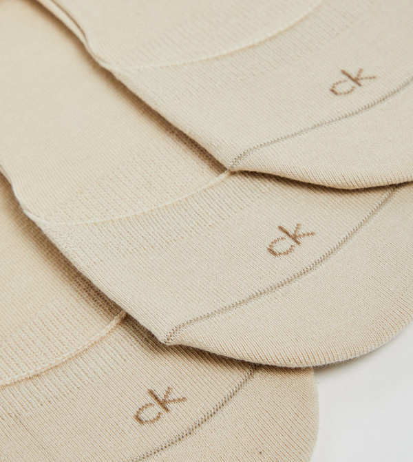 Calvin Klein  Accessories - Beige No Show Socks
