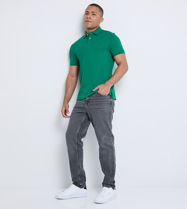 Tommy Hilfiger  Clothing - Green Polo T-shirts