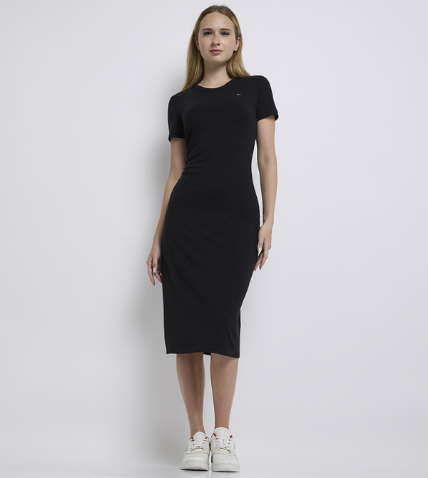 Tommy Jeans  Dresses - Black Casual Dresses