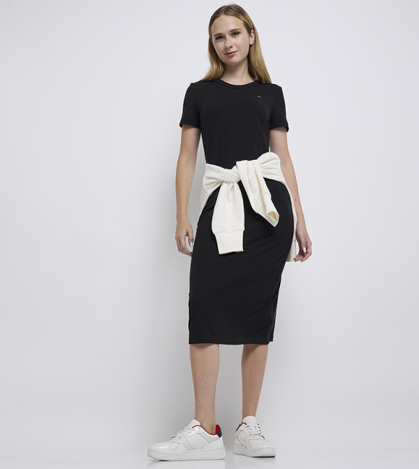 Tommy Jeans  Dresses - Black Casual Dresses