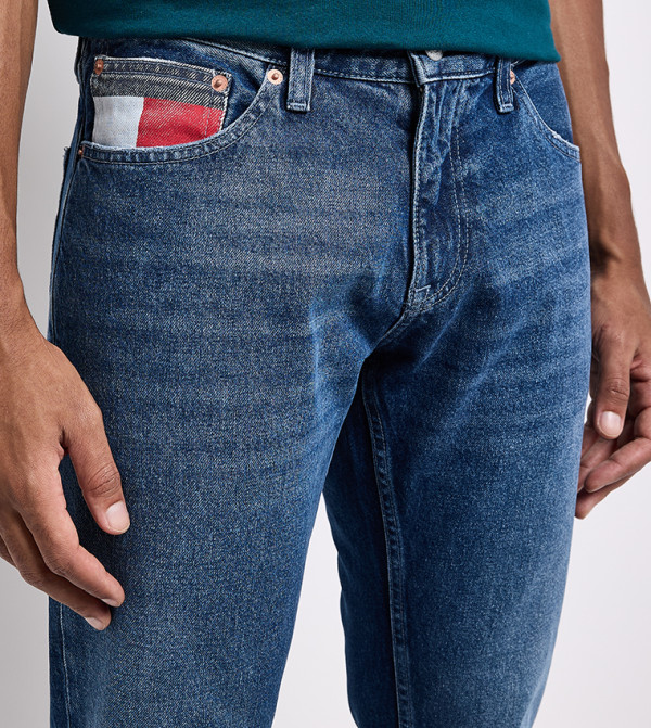 تومي هيلفيغر  بناطيل جينز - أزرق Slim Jeans
