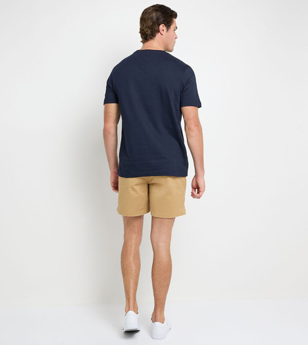 Tommy Hilfiger  Clothing - Navy Round Neck T-Shirts