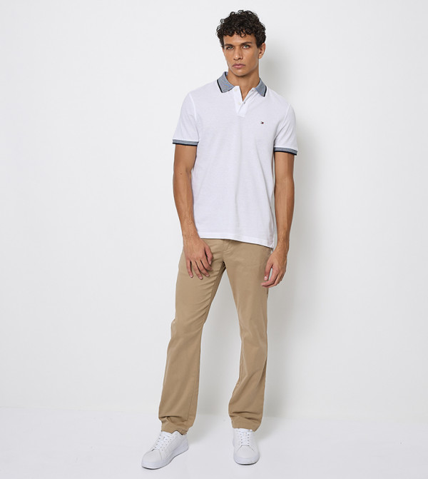 Tommy Hilfiger  - White Polo T-shirts