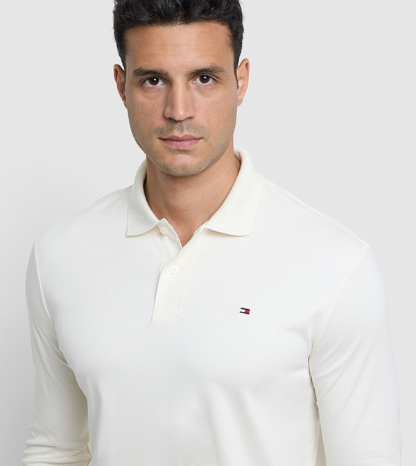 Tommy Hilfiger Clothing - Beige Polo T-shirts