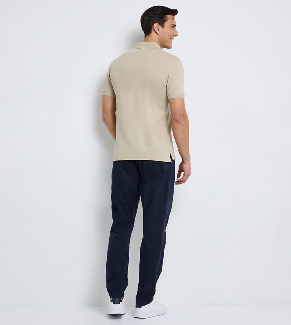 Tommy Hilfiger Clothing - Beige Polo T-shirts