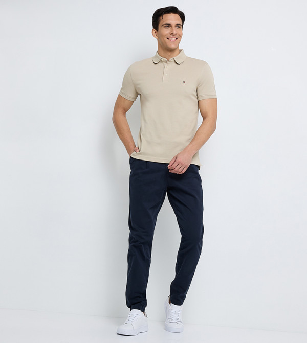 Tommy Hilfiger Clothing - Beige Polo T-shirts
