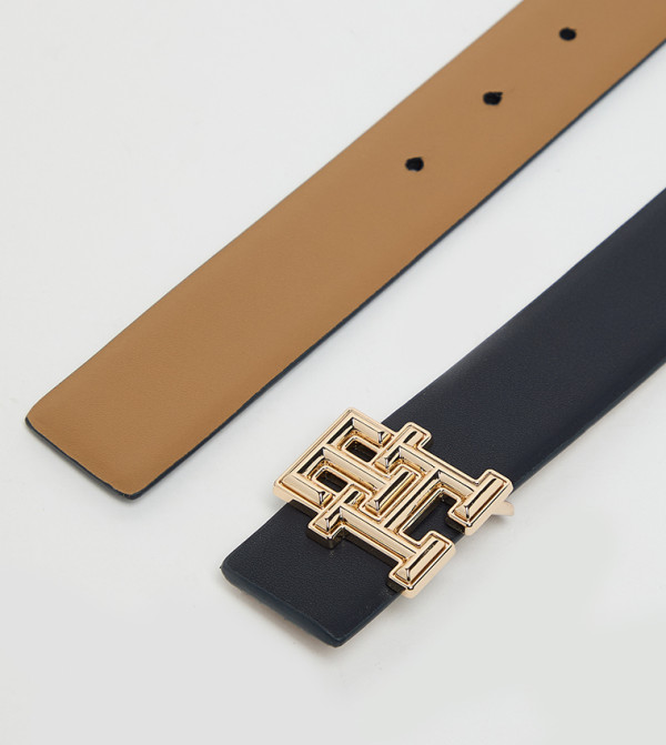 تومي هيلفيغر  أحزمة - أزرق Leather Belts