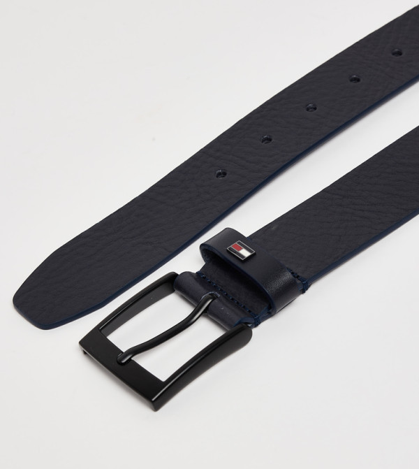 Tommy Hilfiger Belts - Navy Leather Belts