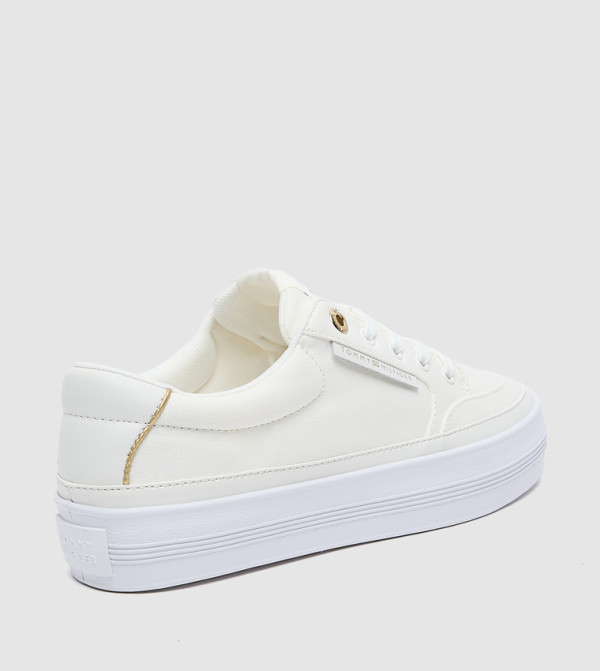 Tommy Hilfiger Tommy Hilfiger - Ecru Low Top