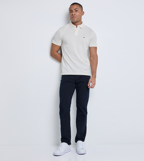 Tommy Hilfiger  Clothing - Beige Polo T-shirts
