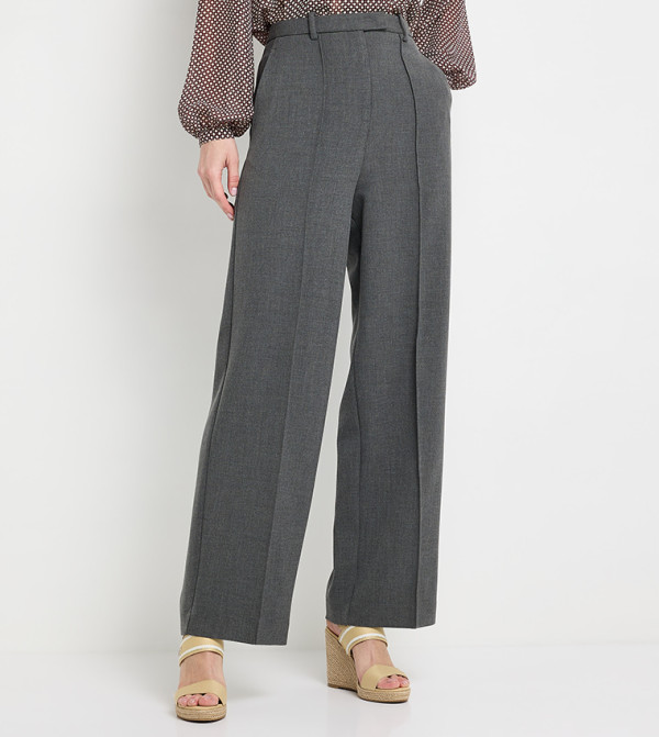 Tommy Hilfiger  Formal Pants - Grey Formal Pants