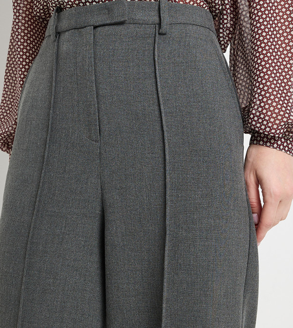 Tommy Hilfiger  Formal Pants - Grey Formal Pants
