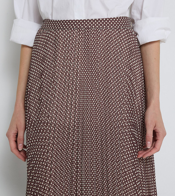 Tommy Hilfiger Clothing - Brown Midi Skirts