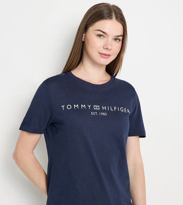 Tommy Hilfiger  Clothing - Navy Casual T-Shirts