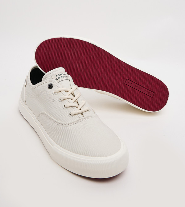 Tommy Hilfiger Tommy Hilfiger - Beige Low Top