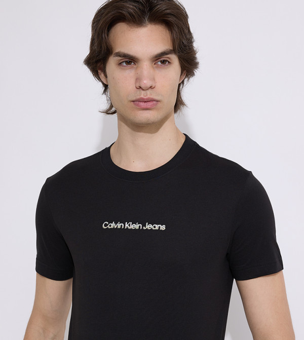 Calvin Klein Calvin Klein - Black Casual T-Shirts