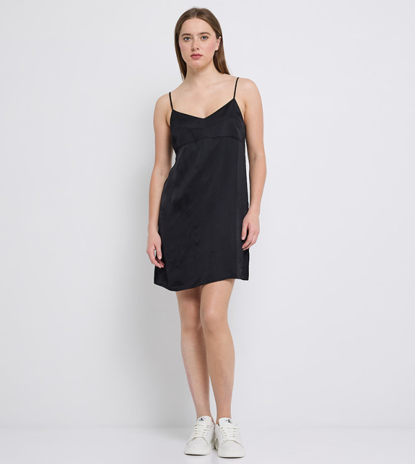 Calvin Klein Jeans Mini Dresses - Black Mini Dresses