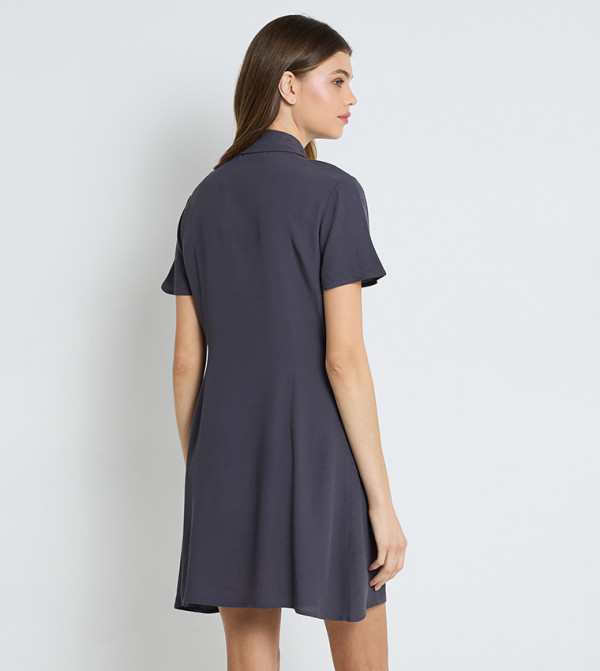 Calvin Klein Jeans Mini Dresses - Navy Casual Dresses