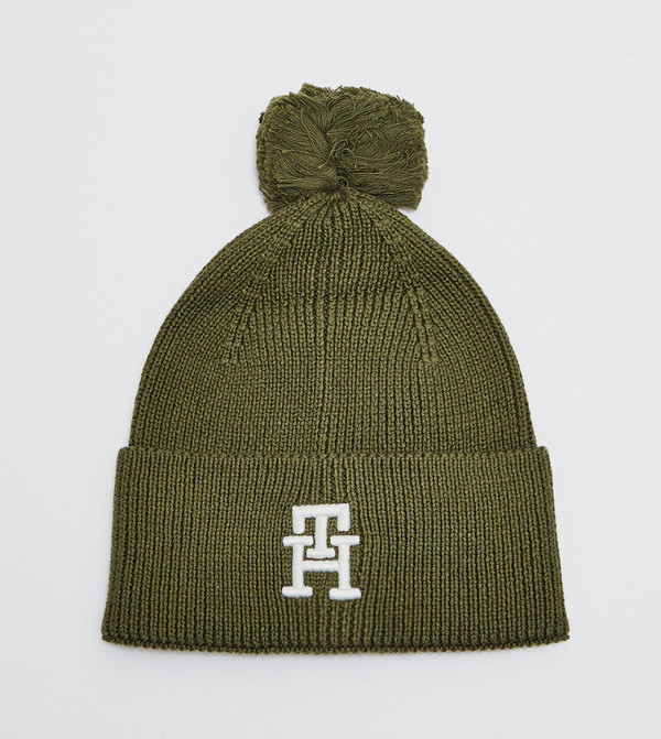 Tommy Hilfiger  Caps & Mittens - Green Caps & Mittens