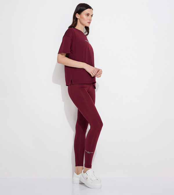 Tommy Hilfiger Leggings - Red leggings