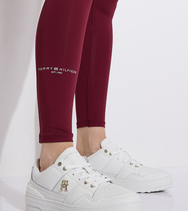 Tommy Hilfiger Leggings - Red leggings