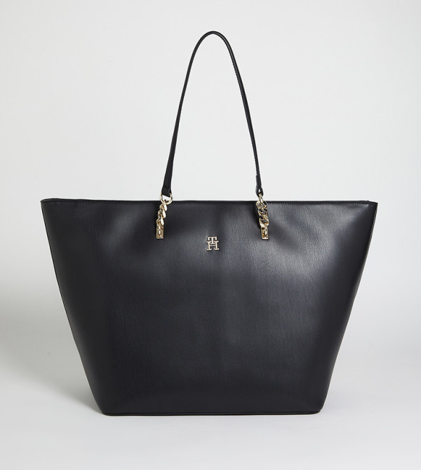 Tommy Hilfiger Tommy Hilfiger - Black Tote Bags