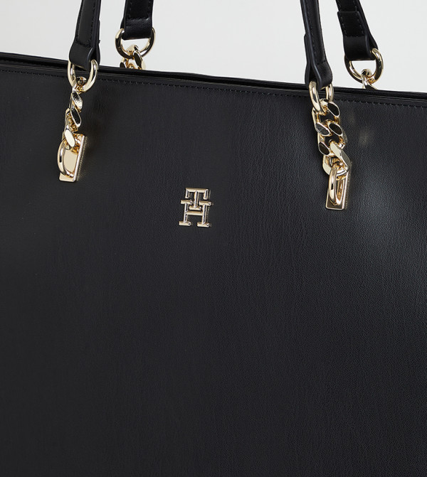 Tommy Hilfiger Tommy Hilfiger - Black Tote Bags