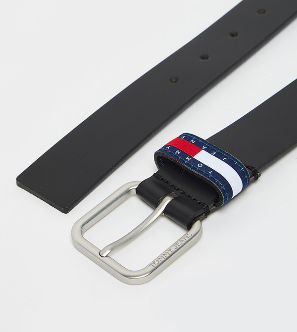 Tommy Hilfiger  - Black Leather Belts