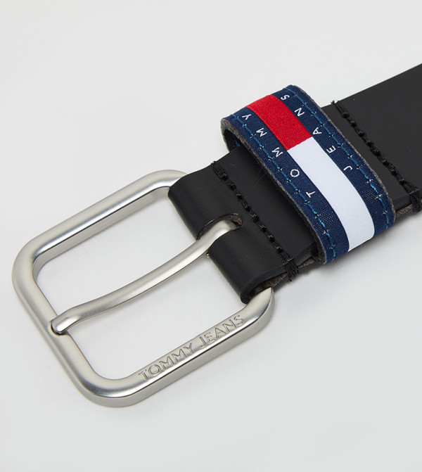 Tommy Hilfiger  - Black Leather Belts