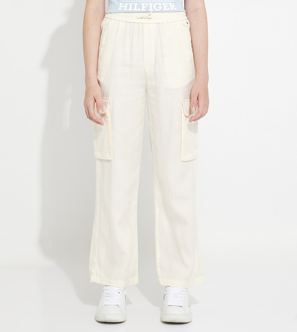 Tommy Hilfiger Kids Tommy hilfiger kids - Beige Trousers & Pants