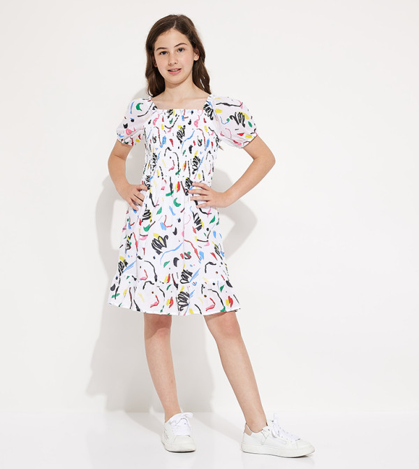 Tommy Hilfiger Tommy hilfiger kids - White Casual Dress