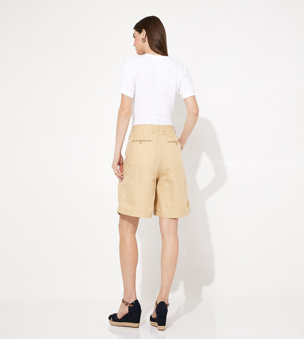 Tommy Hilfiger  Shorts - Beige Casual Shorts