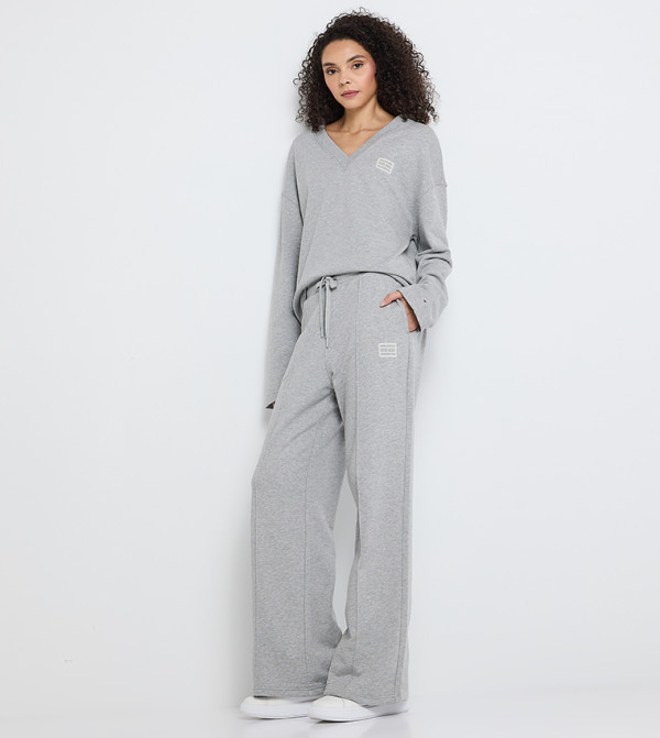 تومي هيلفيغر بناطيل رياضية - رمادي Sweatpants