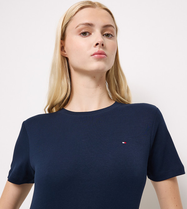 Tommy Hilfiger  Clothing - Blue Short Sleeve T-Shirts