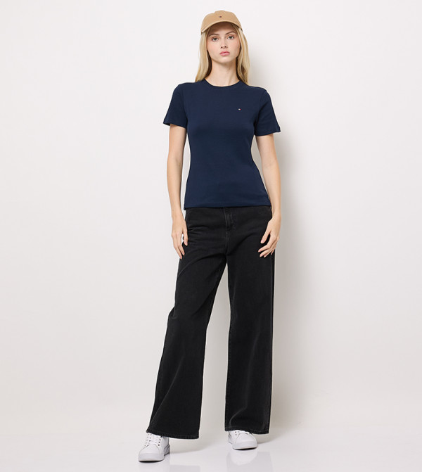 Tommy Hilfiger  Clothing - Blue Short Sleeve T-Shirts