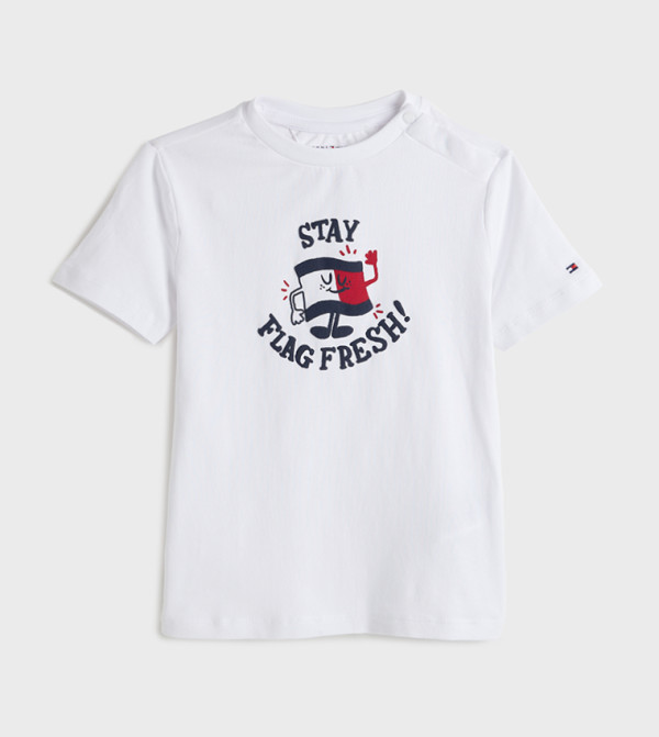 Tommy Hilfiger  Clothing - White T-shirts
