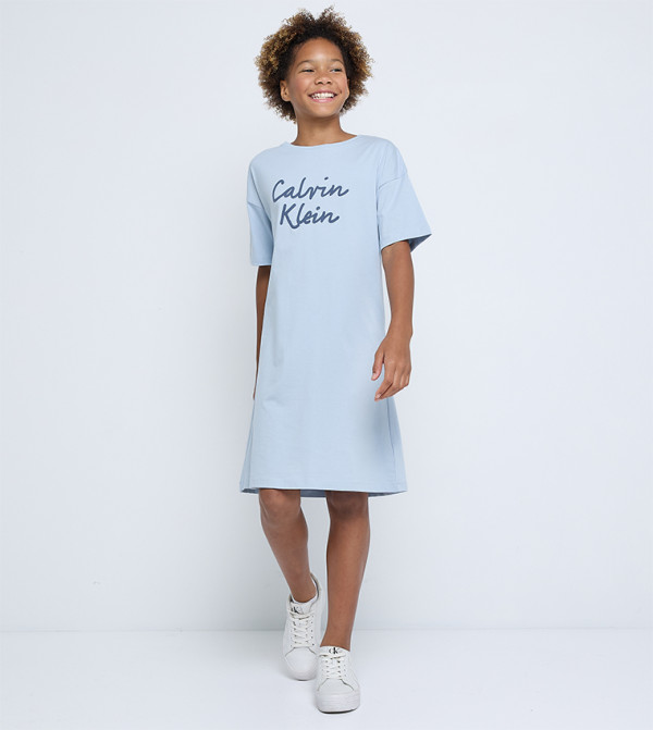 Calvin Klein  - Blue Casual Dress