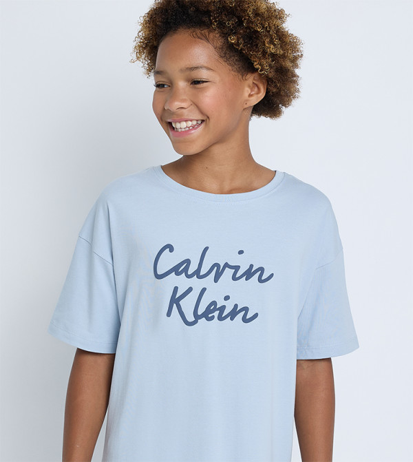 Calvin Klein  - Blue Casual Dress