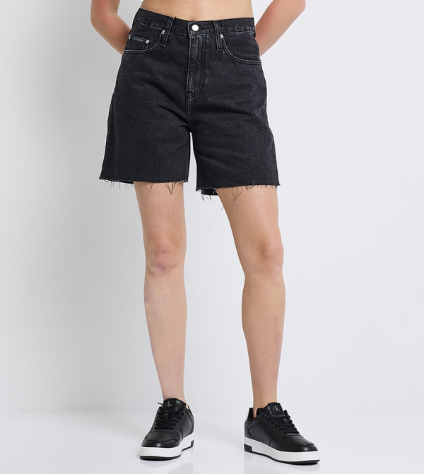 Calvin Klein  Denim shorts - Black Denim shorts