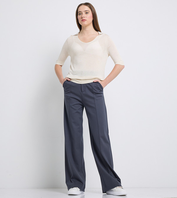 كالفين كلاين  بلوزات - كريمي  Casual Tops