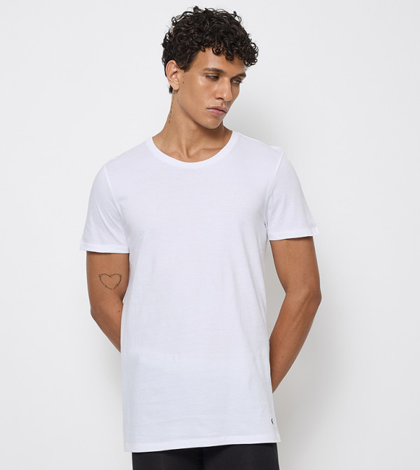 كالفين كلاين  ملابس داخلية وفانيلات  - أبيض سترات