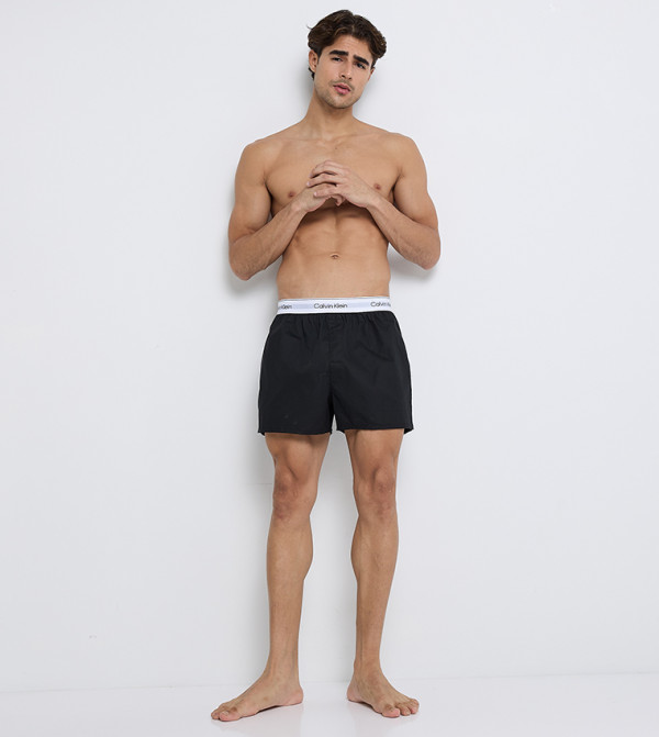 كالفين كلاين كالفين كلاين - أسود بوكسرات - ملابس داخلية تحتية