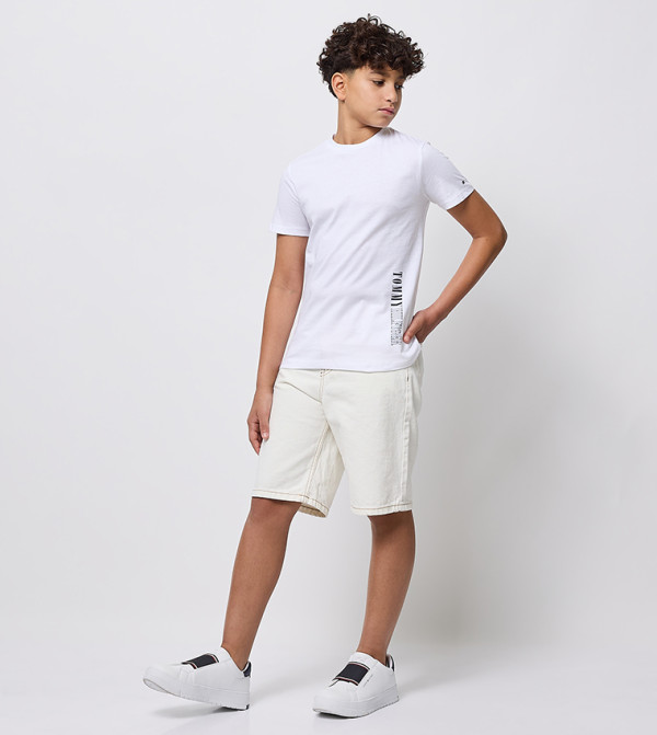 Tommy Hilfiger  Clothing - White T-shirts